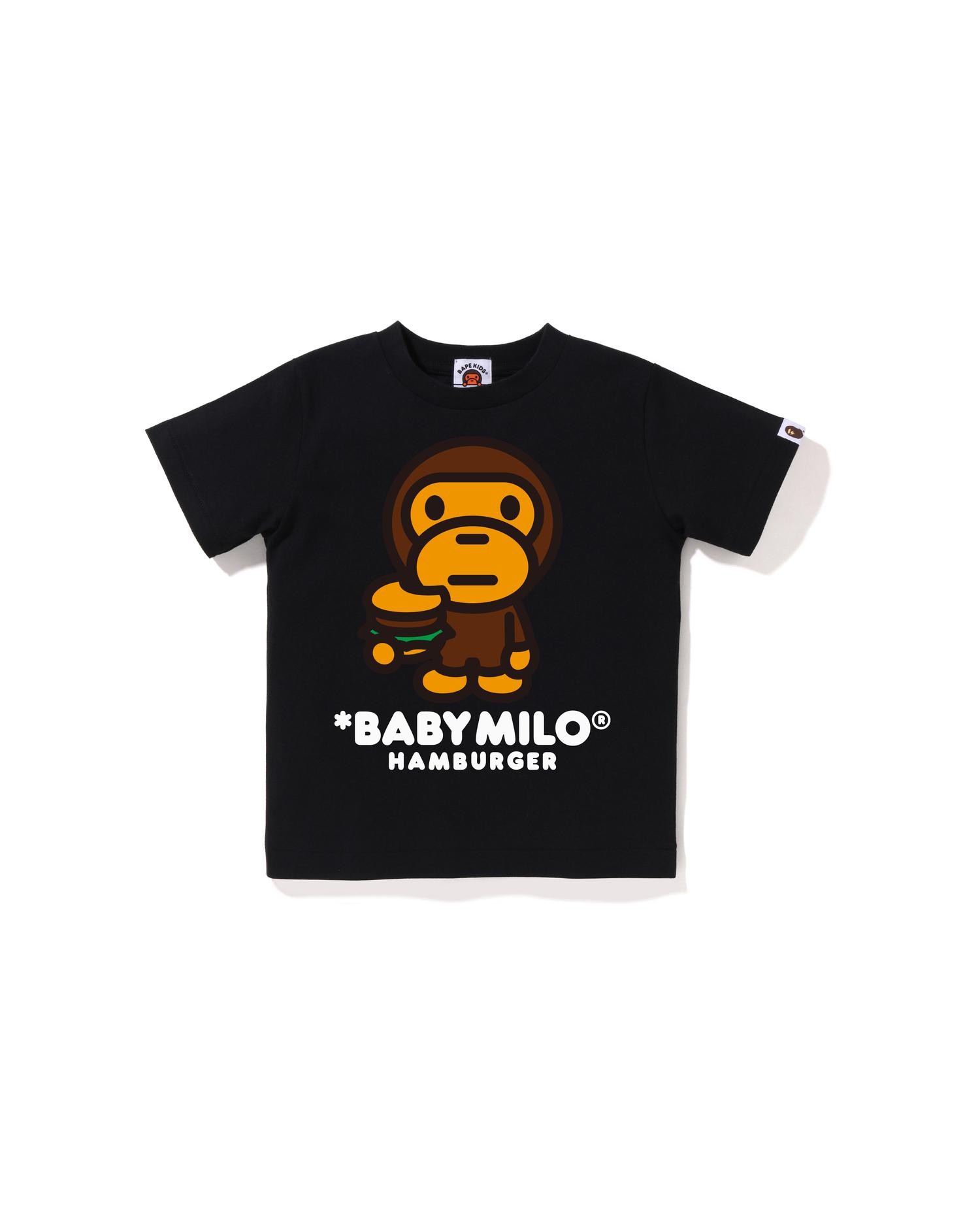 Kids Baby Milo Hamburger Tee by BAPE