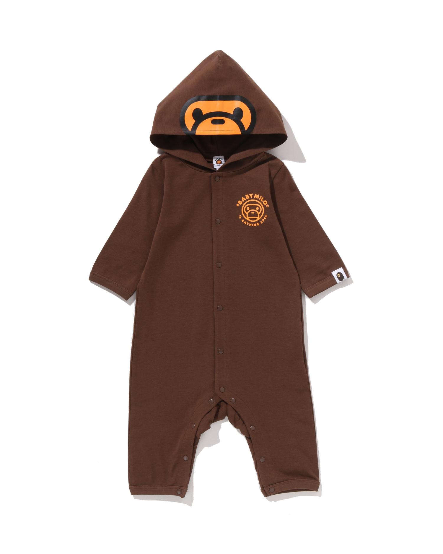 Kids Baby Milo Hoodie Rompers by BAPE