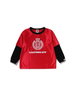Kids Baby Milo Layered Relaxed Fit Ls Tee by BAPE
