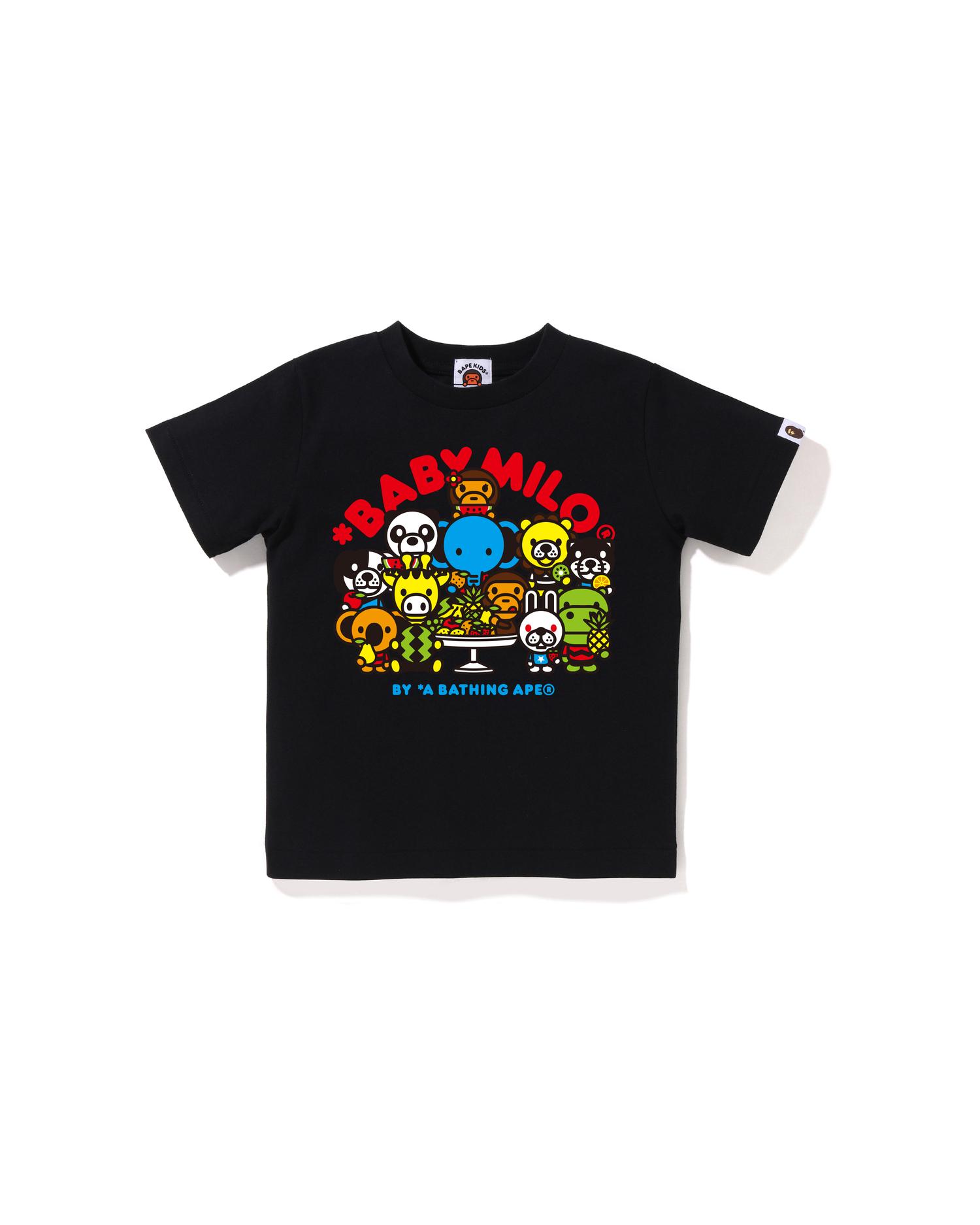 Kids Baby Milo Mixed Fruit Tee by BAPE