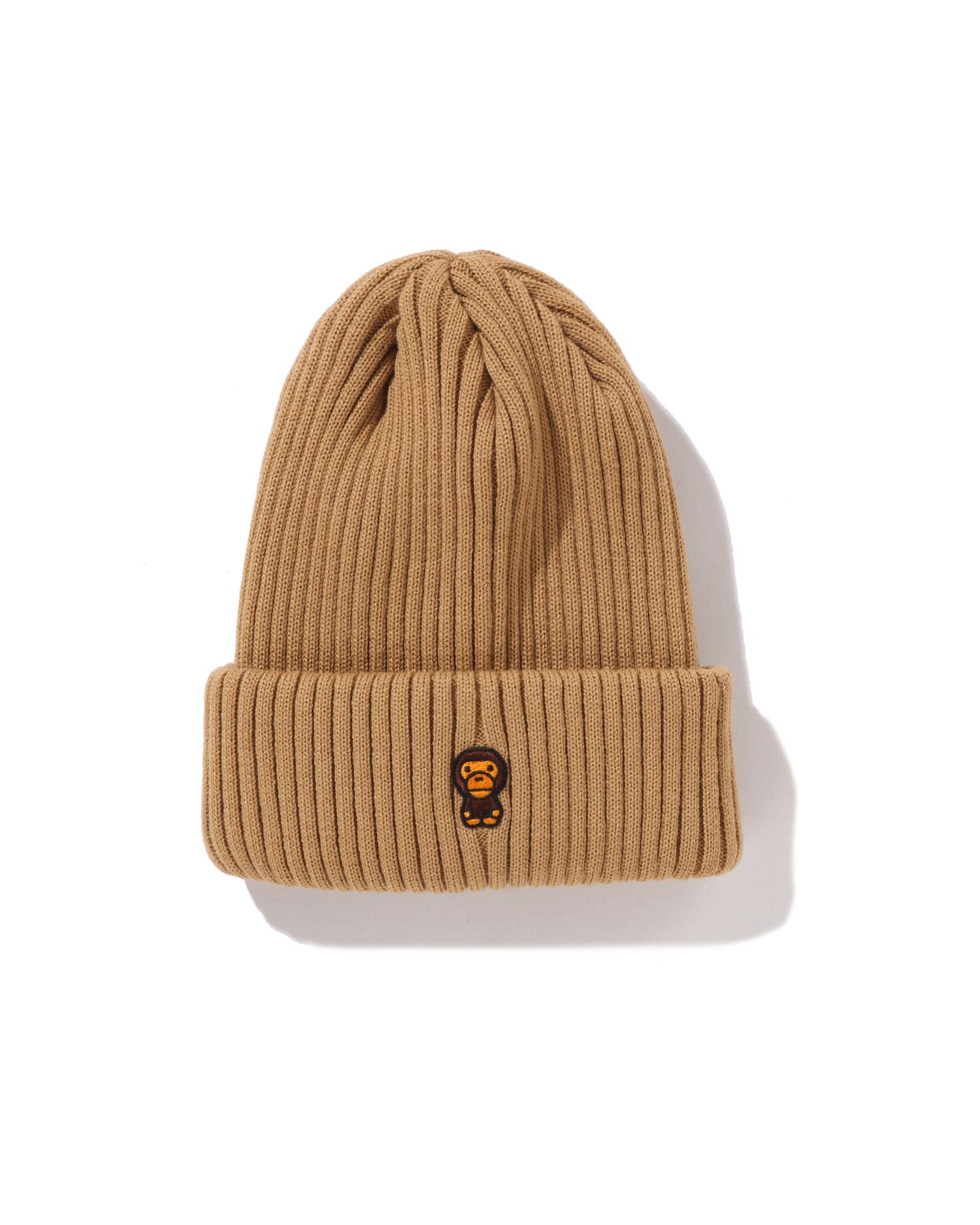 Kids Baby Milo One Point Knit Cap by BAPE