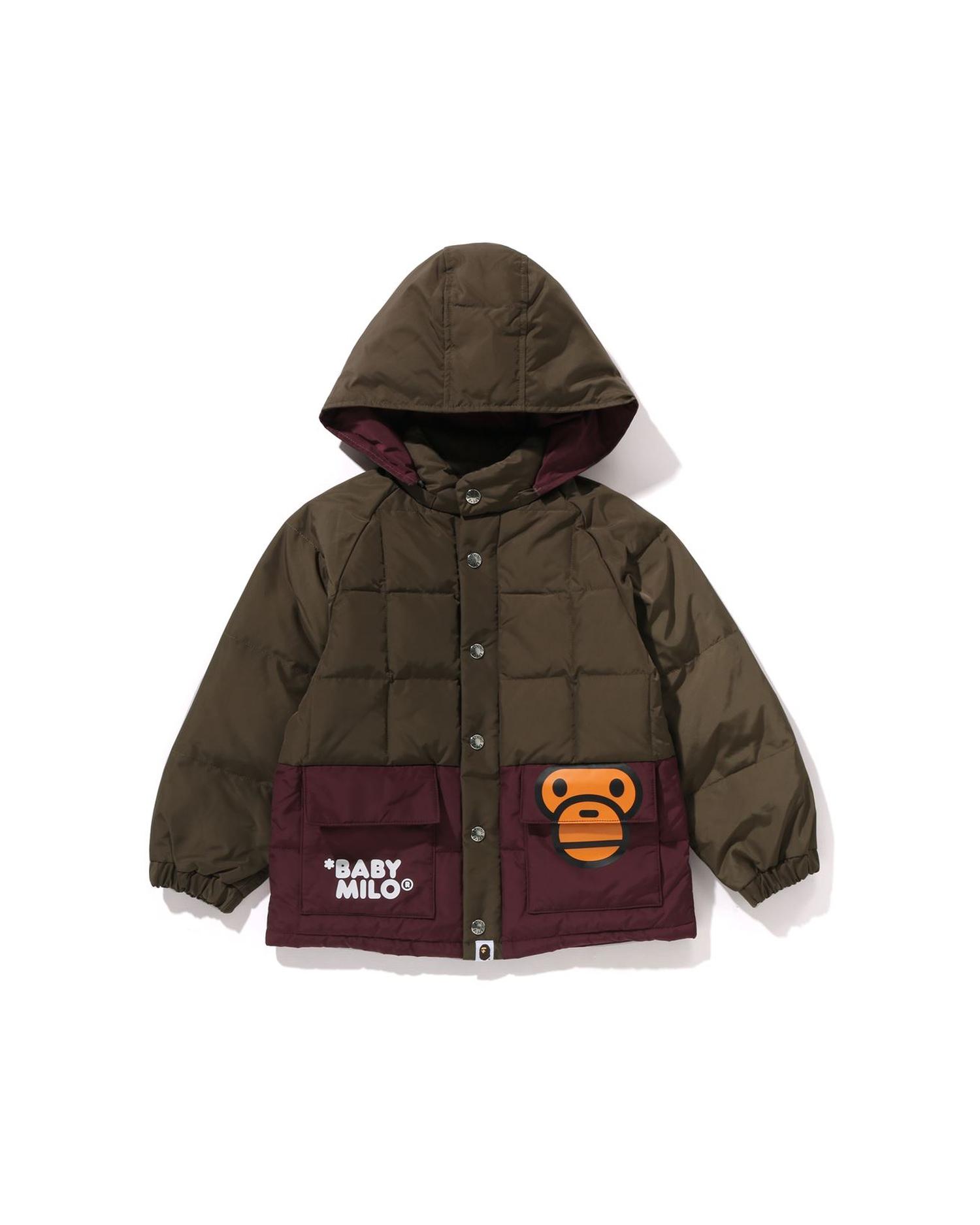 Kids Baby Milo Padded Jacket by BAPE