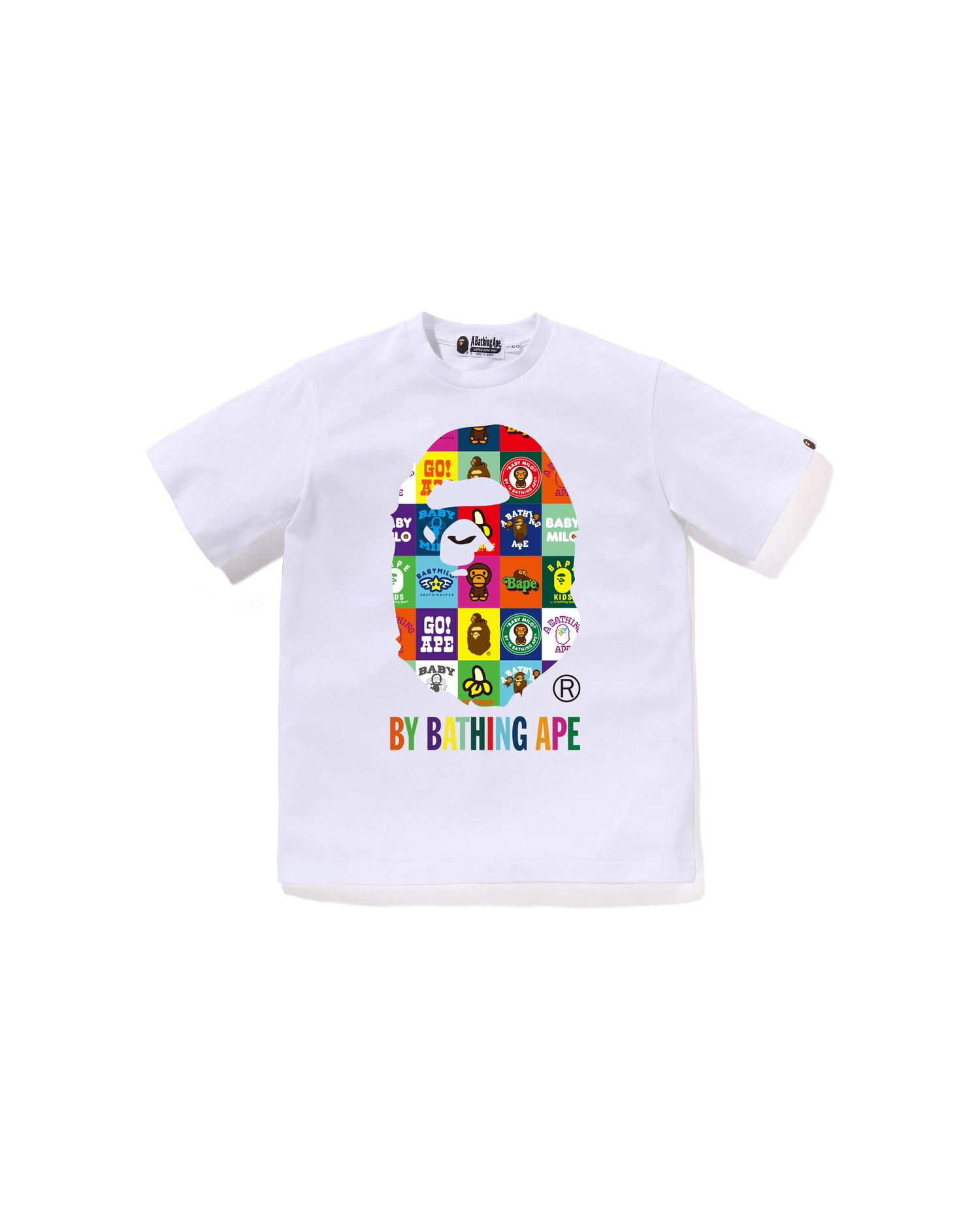 Kids Baby Milo Patchwork By Bathing Ape Tee Jr by BAPE