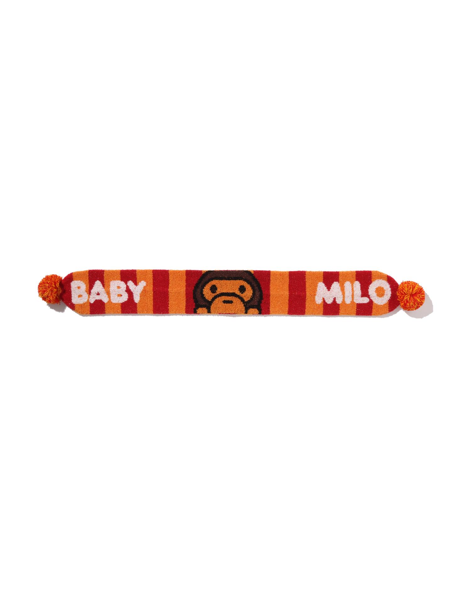 Kids Baby Milo Stripe Knit Scarf by BAPE