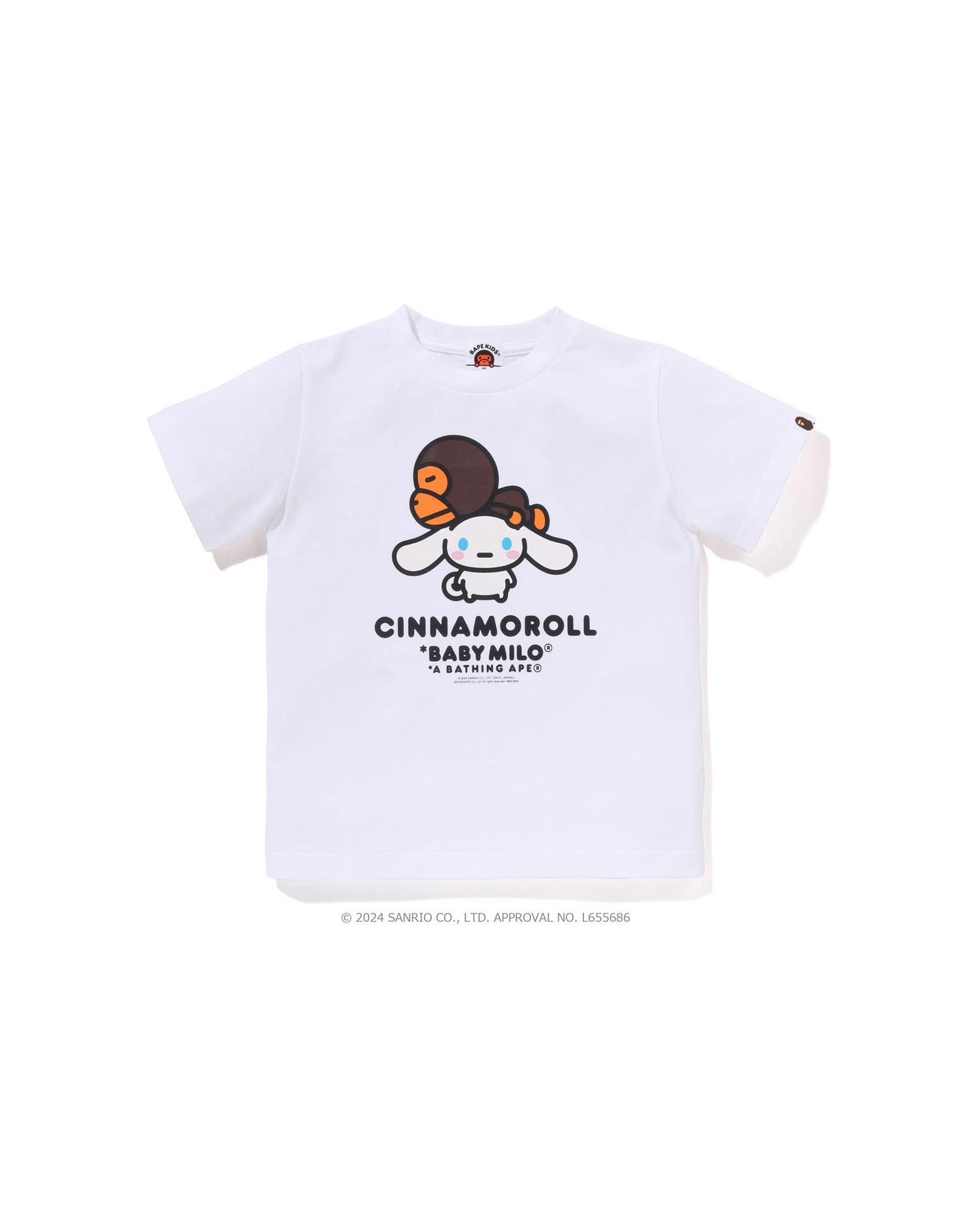 Kids Baby Milo X Cinnamoroll - Tee by BAPE