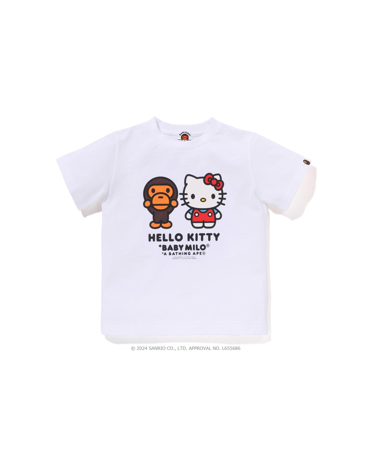 Kids Baby Milo X Hello Kitty - Tee by BAPE