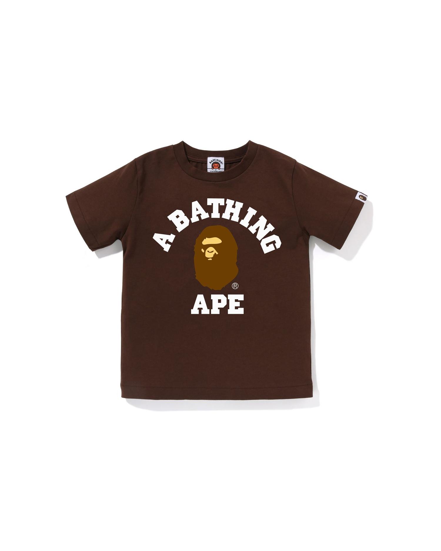 Kids College Tee by BAPE