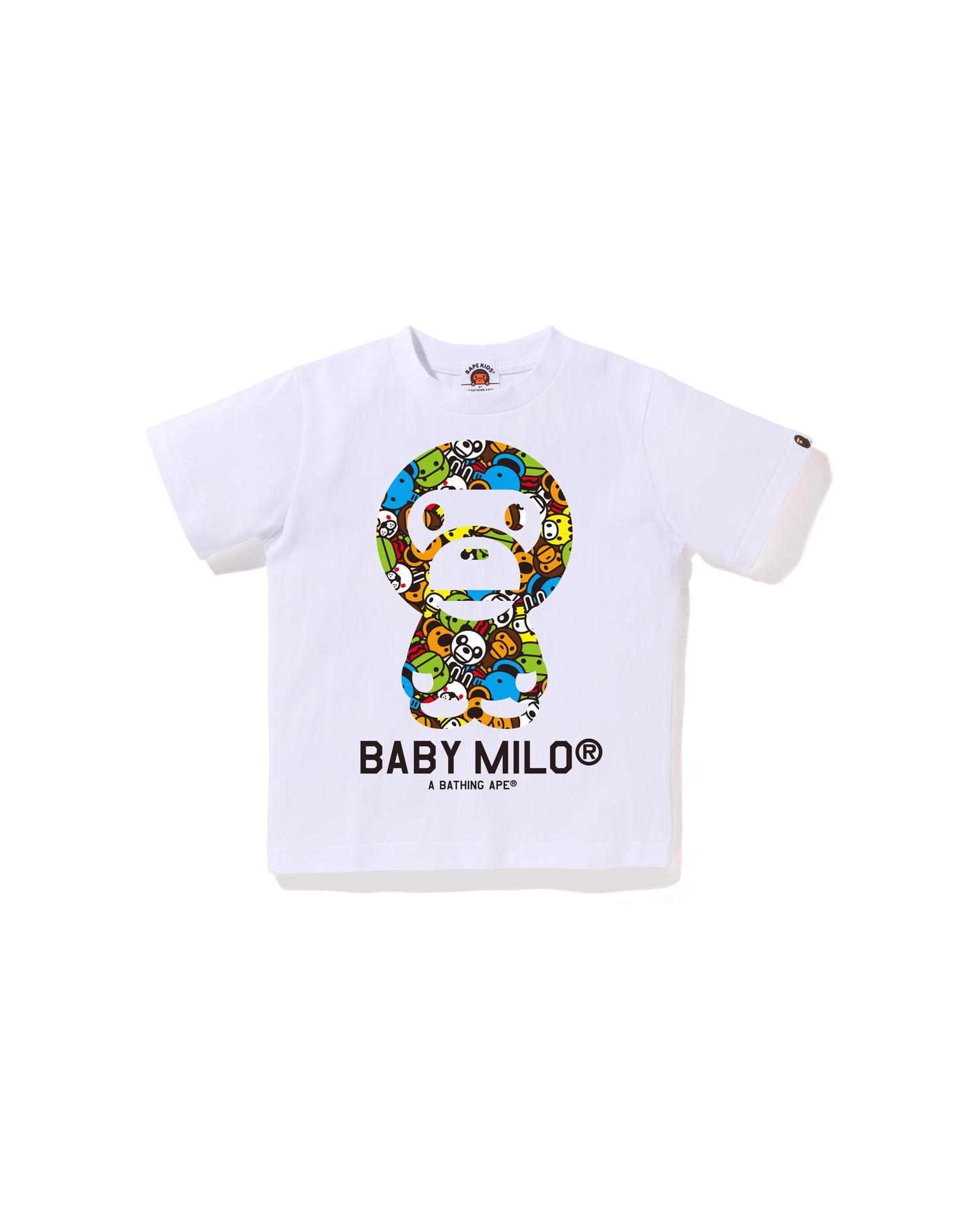 Kids Milo All Friends Baby Milo Tee by BAPE