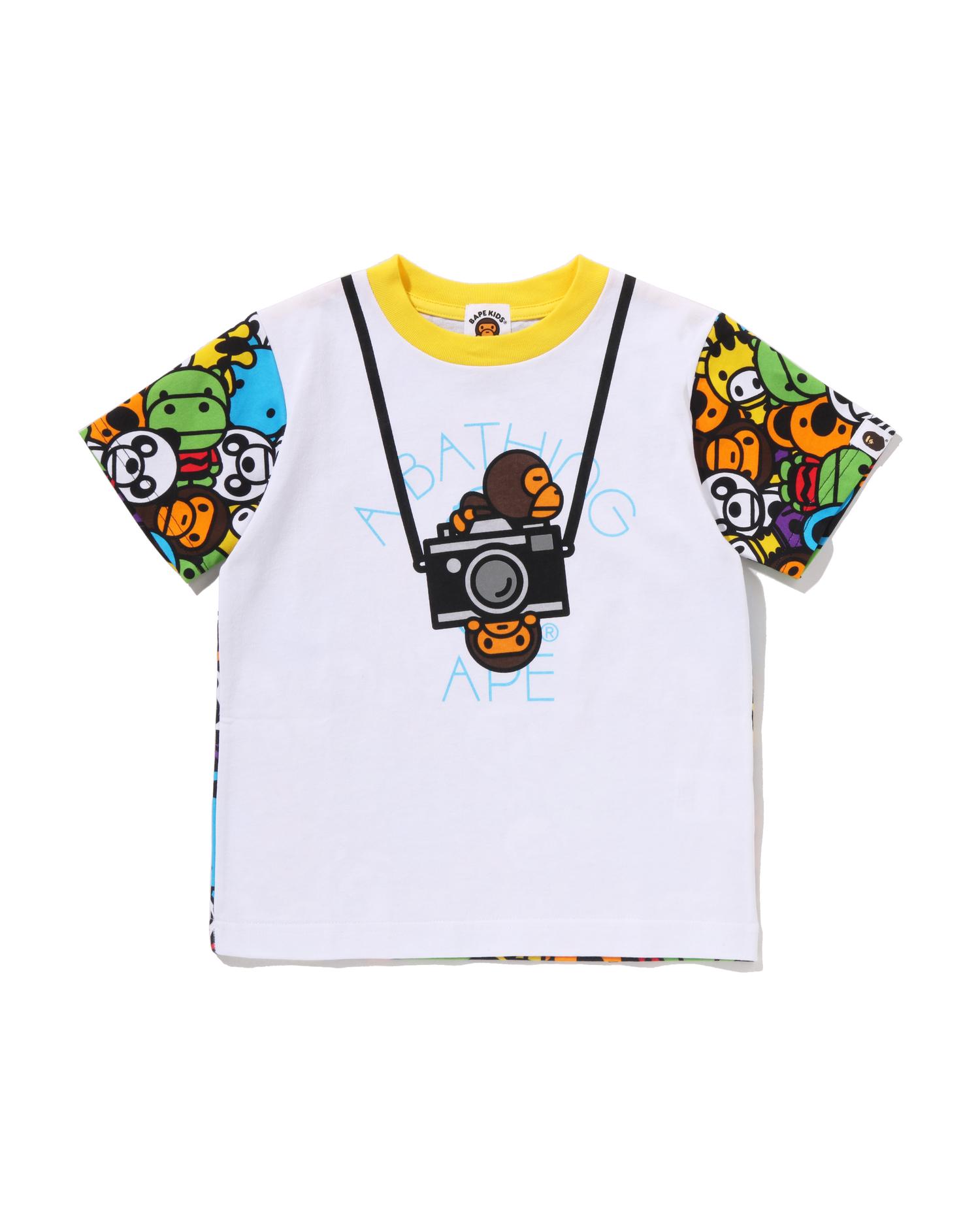 Kids Milo All Friends Fake Camera Tee by BAPE