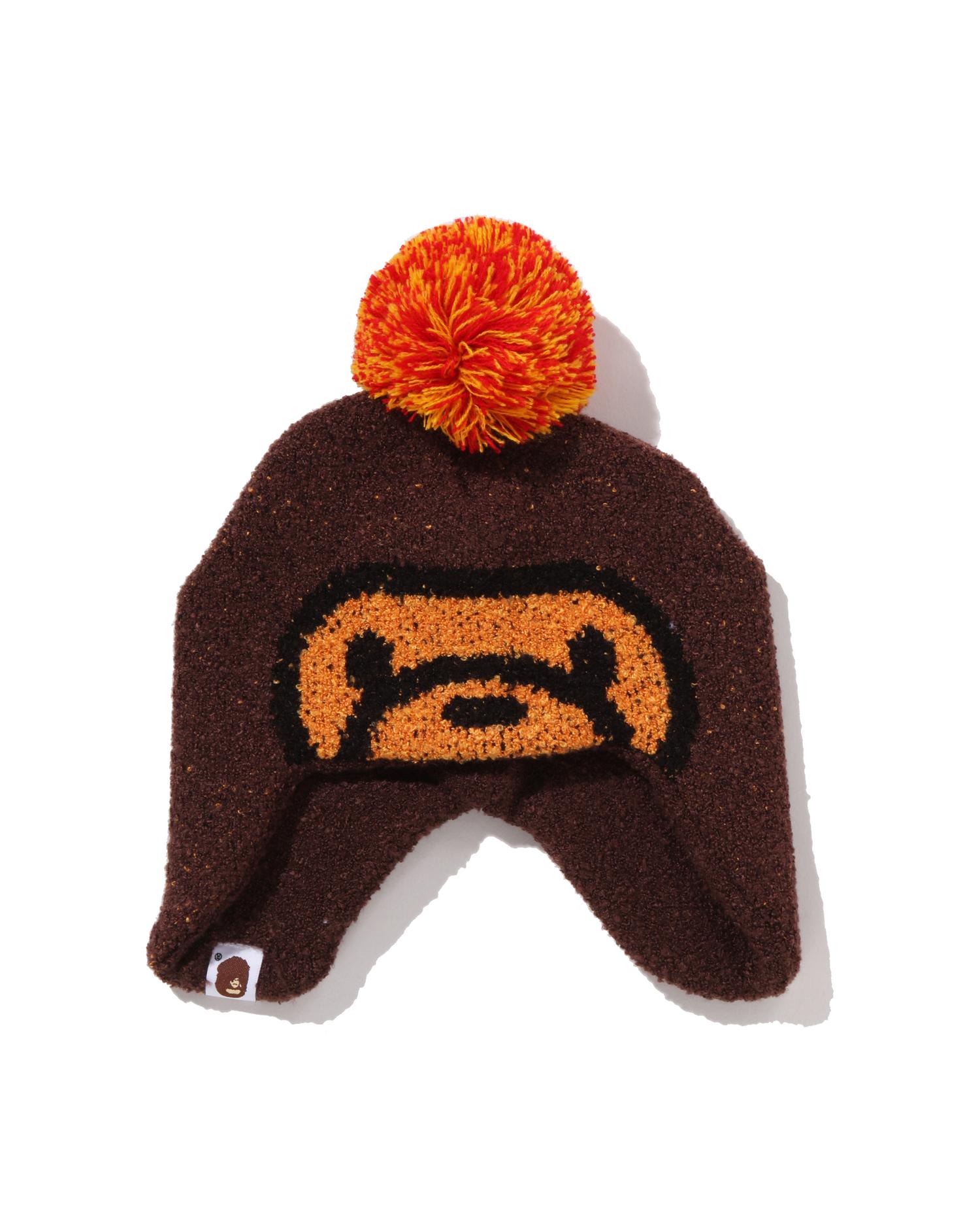 Kids Milo Face Knit Cap by BAPE
