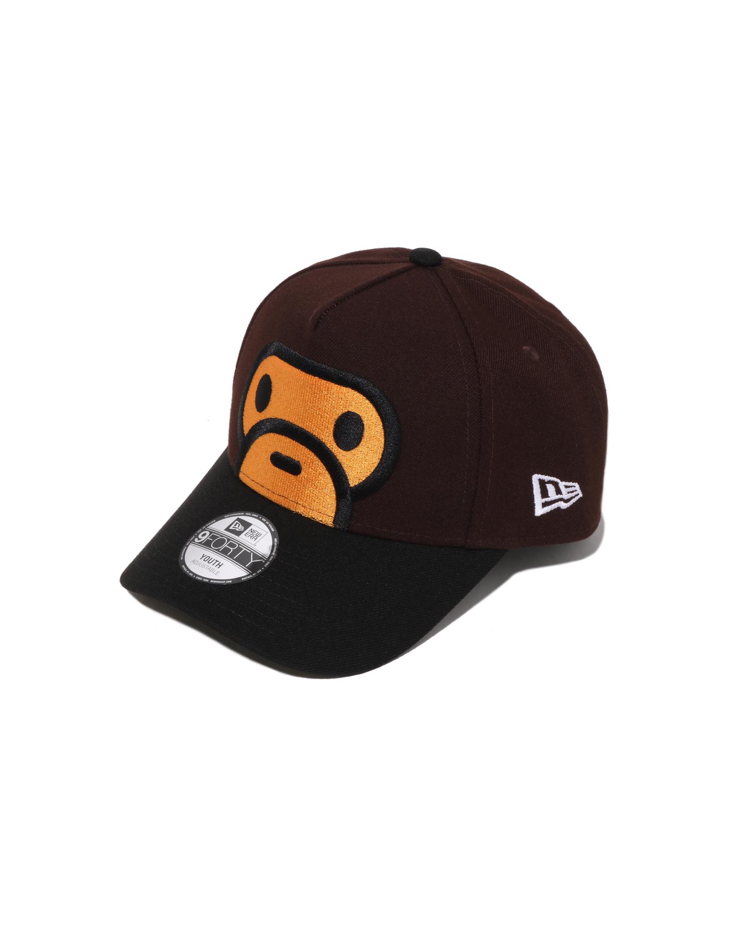 Kids Milo Face New Era 9forty Cap by BAPE