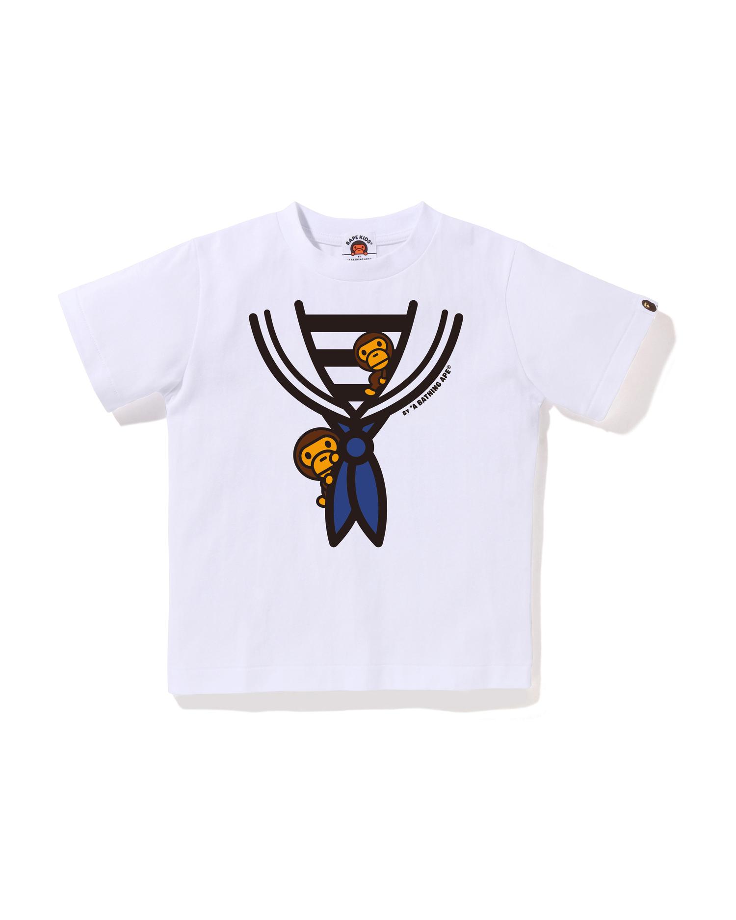 Kids Milo Fake Marine Tee by BAPE