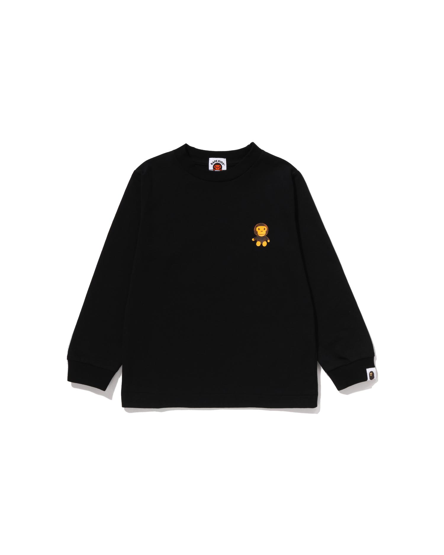Kids Milo Plush Doll One Point Ls Tee by BAPE