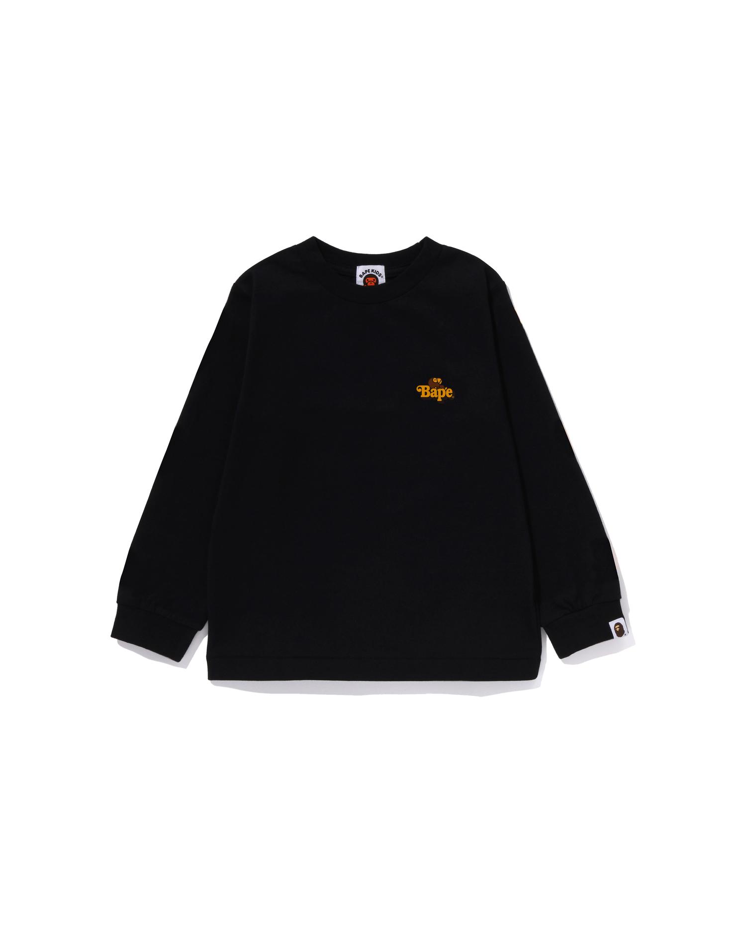 Kids Milo on BAPE One Point Ls Tee by BAPE