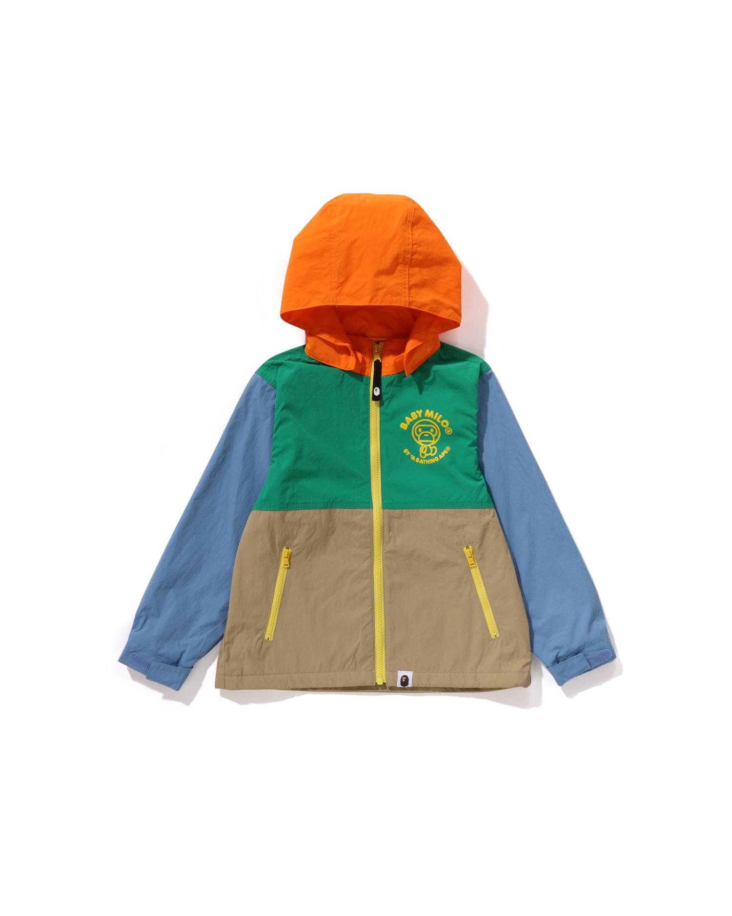 Kids Multi Color Hoodie Jacket by BAPE
