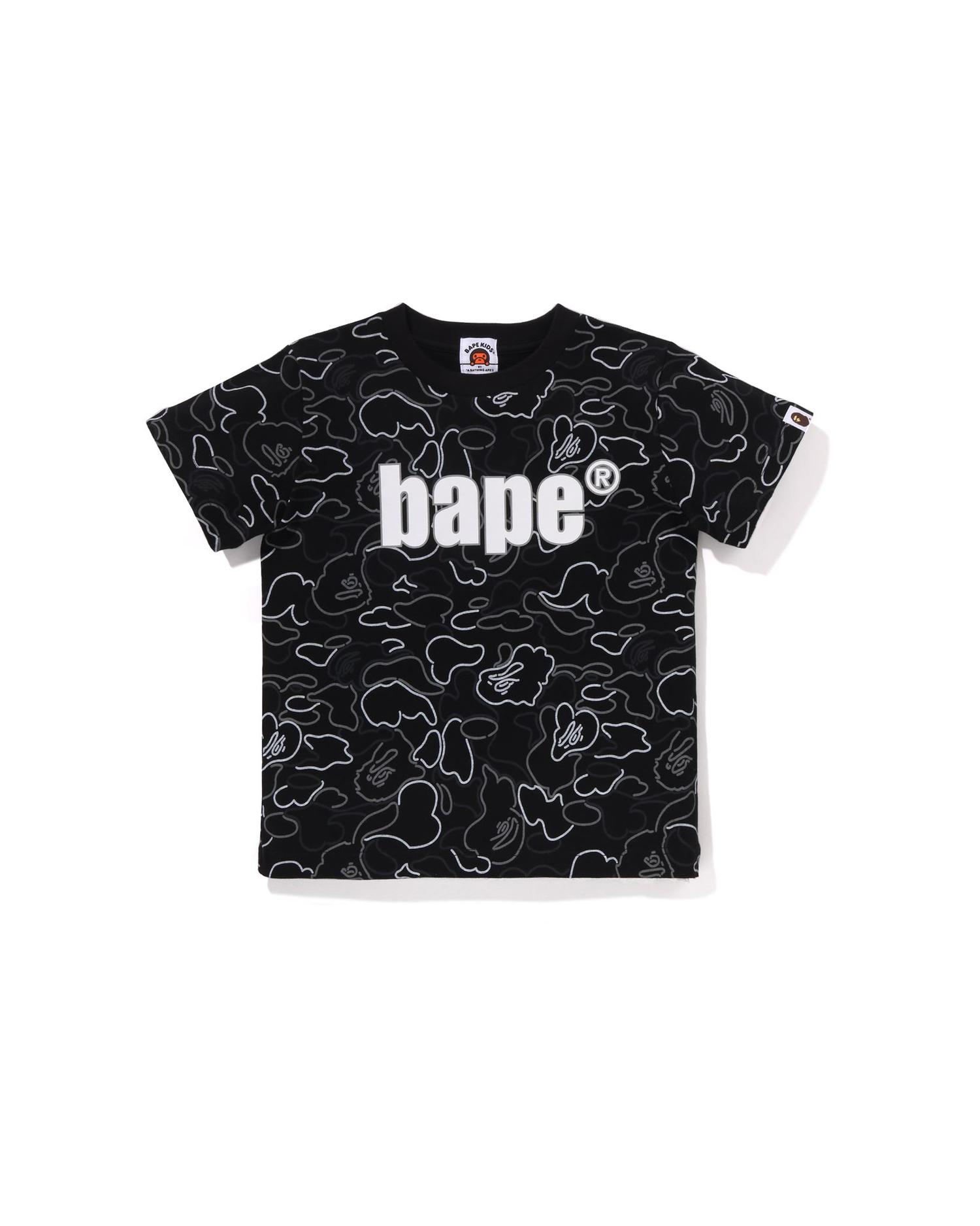Kids Neon Camo BAPE Tee by BAPE