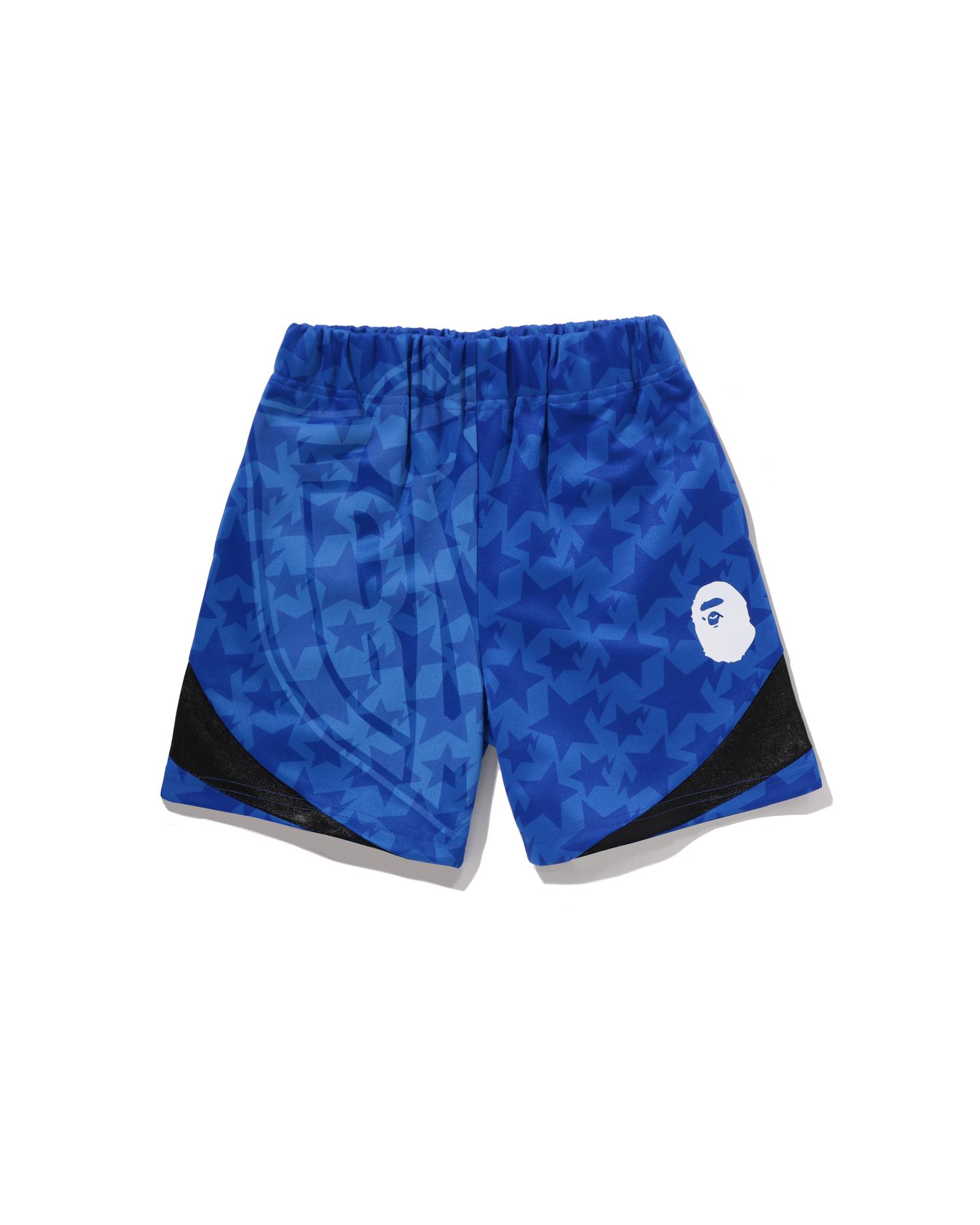 Kids STA Allover Soccer Game Shorts by BAPE