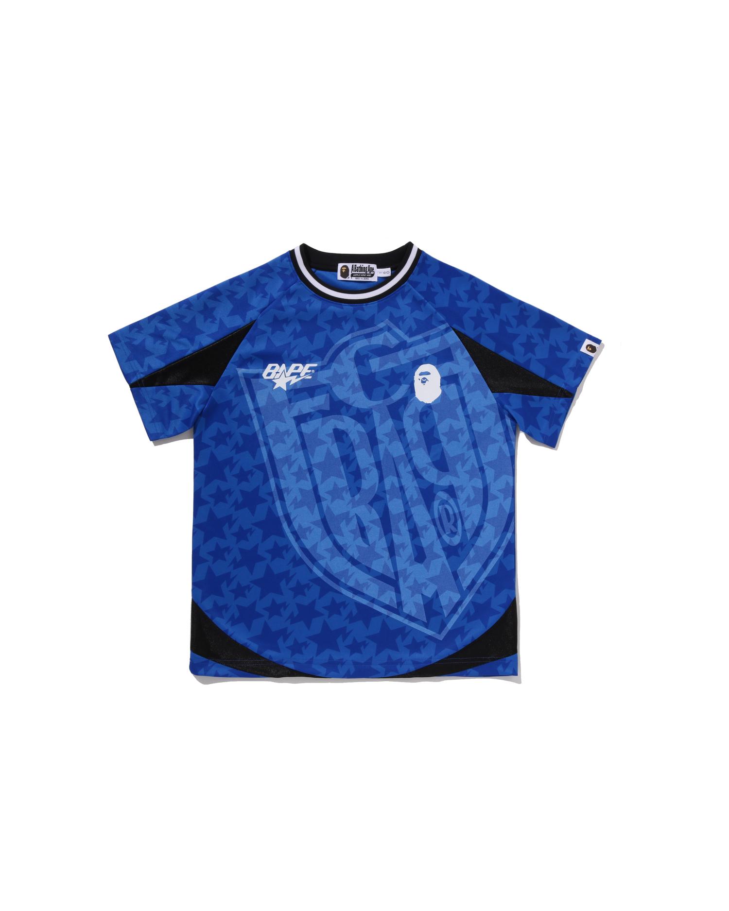 Kids STA Allover Soccer Game Tee Jr by BAPE