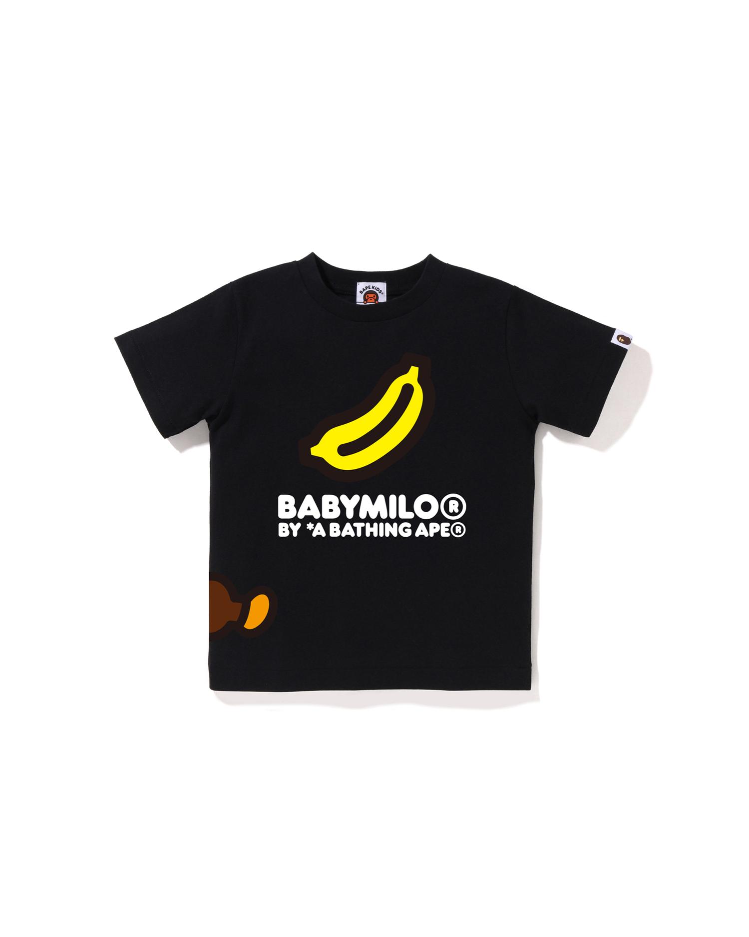 Kids Sleeping Baby Milo Banana Tee by BAPE