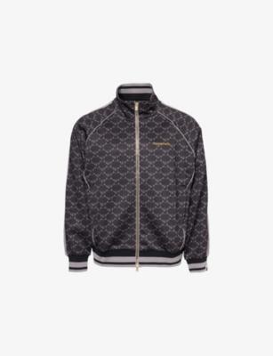 Monogram-Print Woven Track Jacket by BAPE