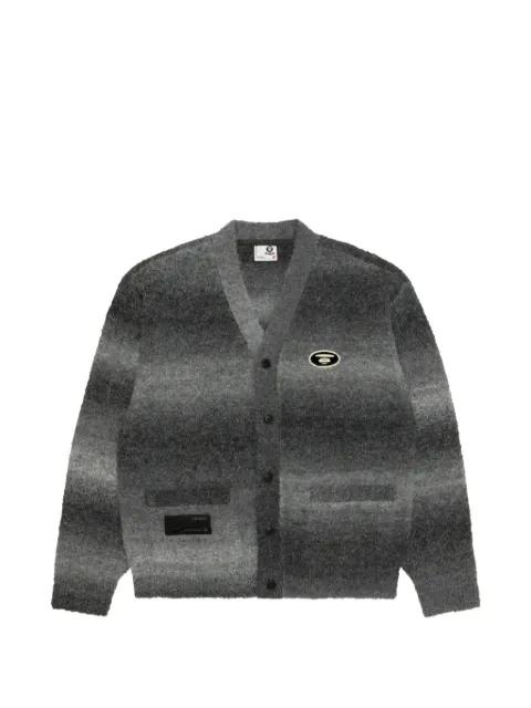 Moonface button-down cardigan by BAPE