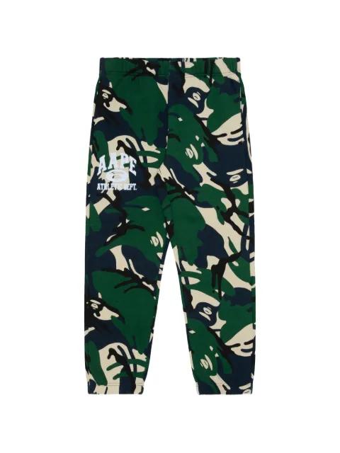Moonface camouflage track pants by BAPE