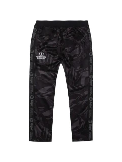 Moonface camouflage track pants by BAPE