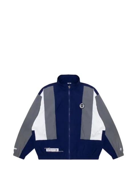 Moonface colour-block track jacket by BAPE