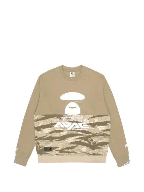 Moonface crewneck sweatshirt by BAPE
