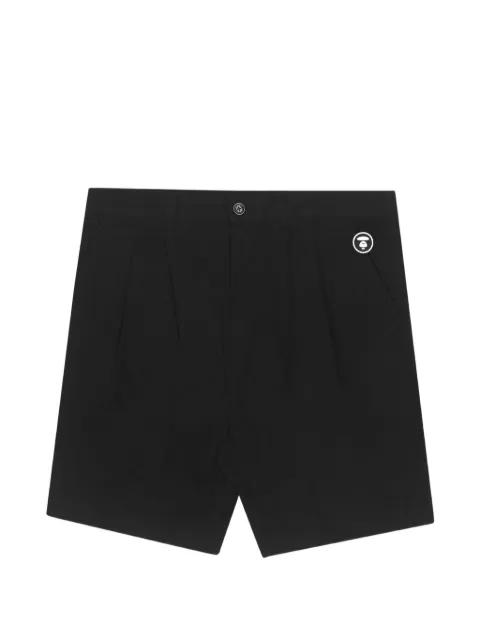Moonface double-pleated shorts by BAPE