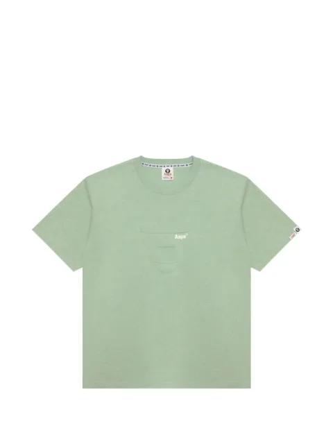 Moonface embossed T-shirt by BAPE