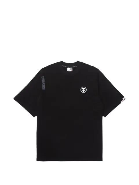 Moonface embroidered jacquard T-shirt by BAPE
