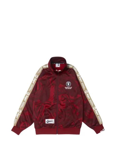 Moonface embroidered track jacket by BAPE