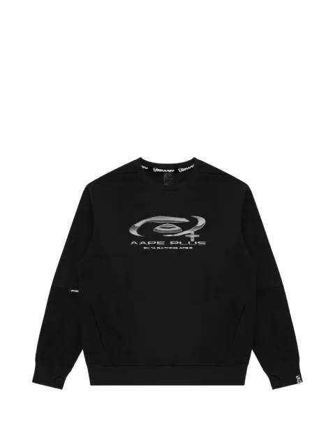 Moonface graphic sweatshirt by BAPE