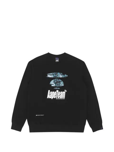 Moonface graphic sweatshirt by BAPE