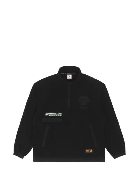 Moonface half-zip sweatshirt by BAPE