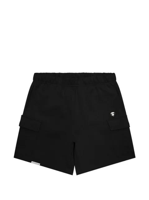 Moonface-logo cargo shorts by BAPE