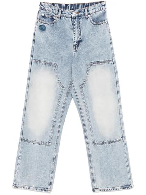 Moonface logo jeans by BAPE