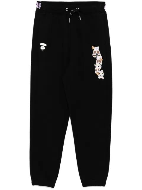 Moonface logo pants by BAPE