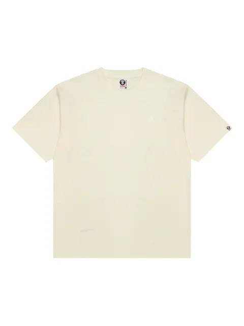 Moonface logo-patch T-shirt by BAPE