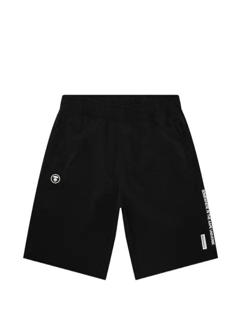 Moonface logo shorts by BAPE