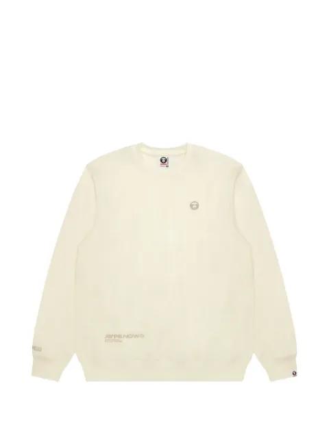 Moonface logo sweatshirt by BAPE
