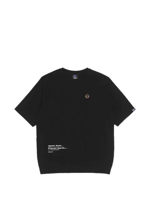 Moonface-patch T-shirt by BAPE