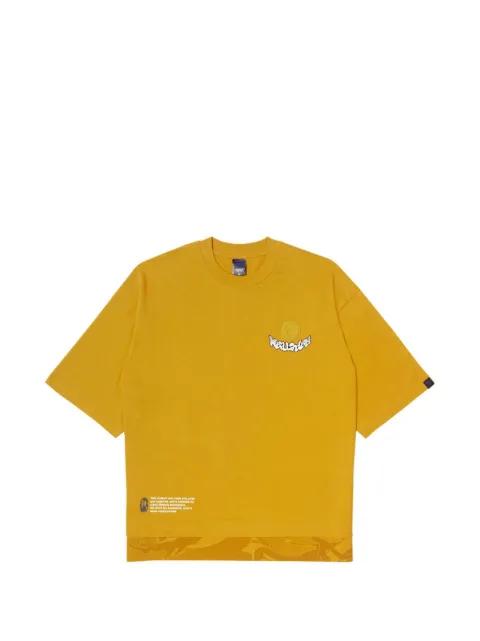 Moonface-patch T-shirt by BAPE