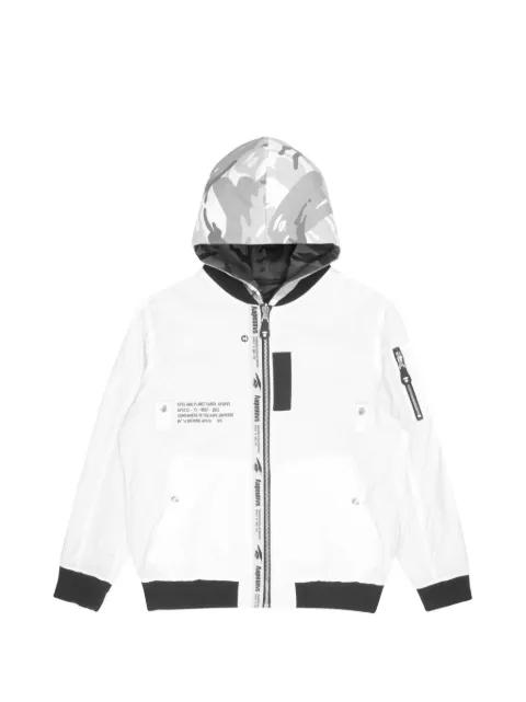 Moonface-patch jacket by BAPE