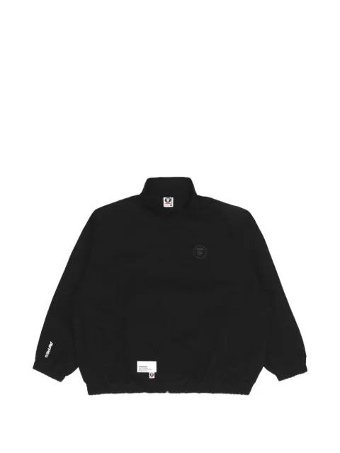 Moonface-patch zip jacket by BAPE
