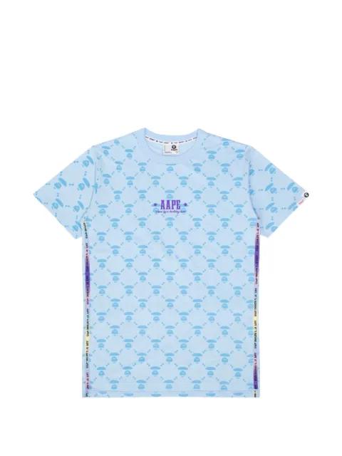 Moonface-patterned T-shirt by BAPE