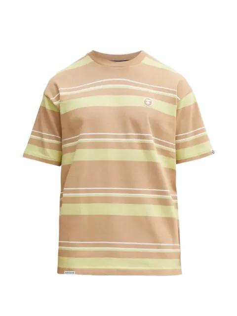 Moonface striped T-shirt by BAPE