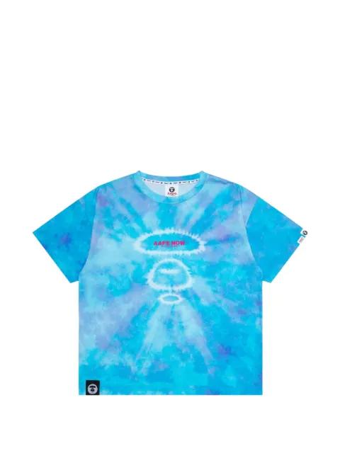 Moonface tie-dye T-shirt by BAPE