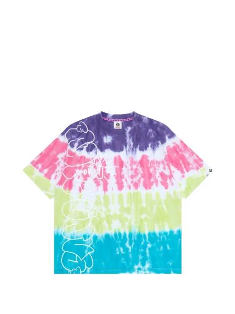 Moonface tie-dye T-shirt by BAPE